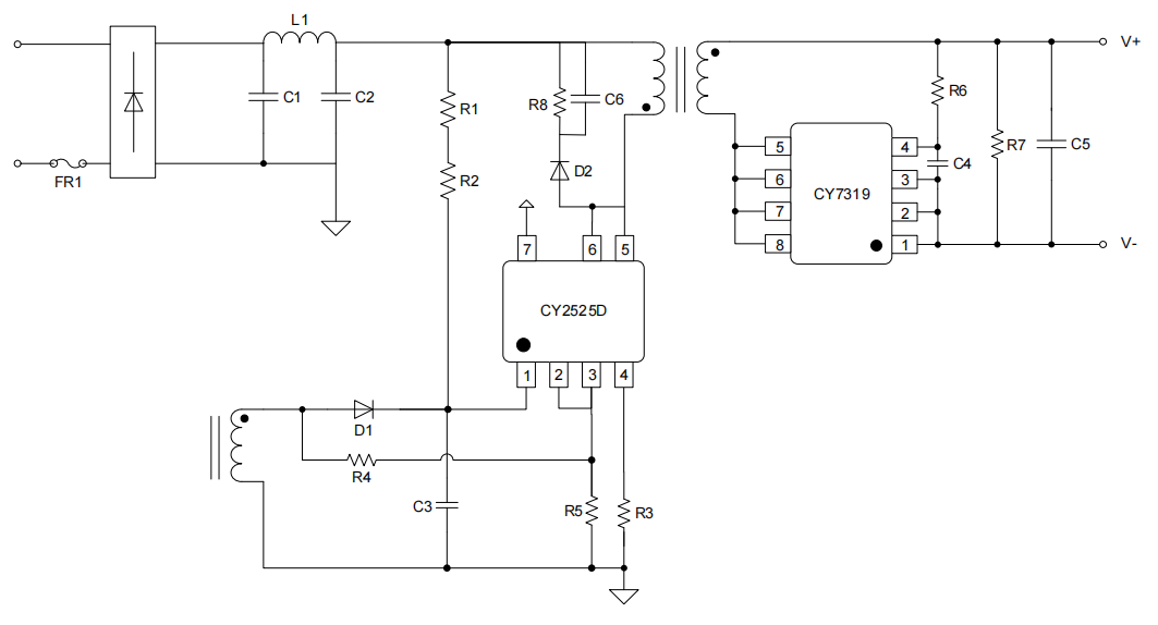 CY2525D.