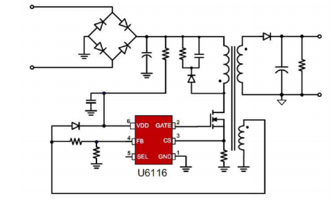 开关电源芯片U6116